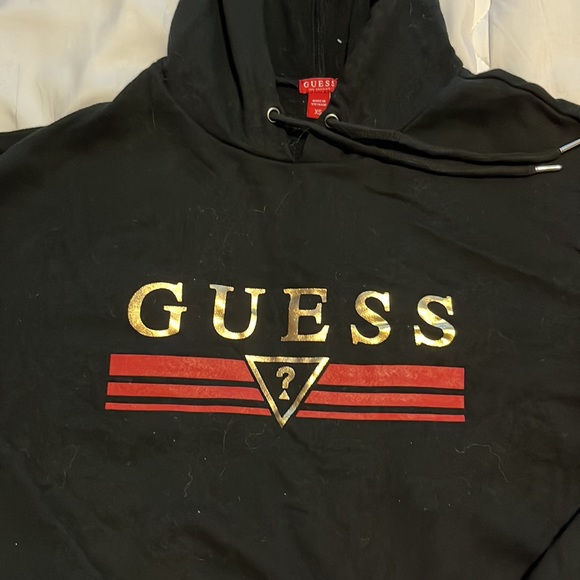 Guess Cropped Hoodie - Picture 3 of 4
